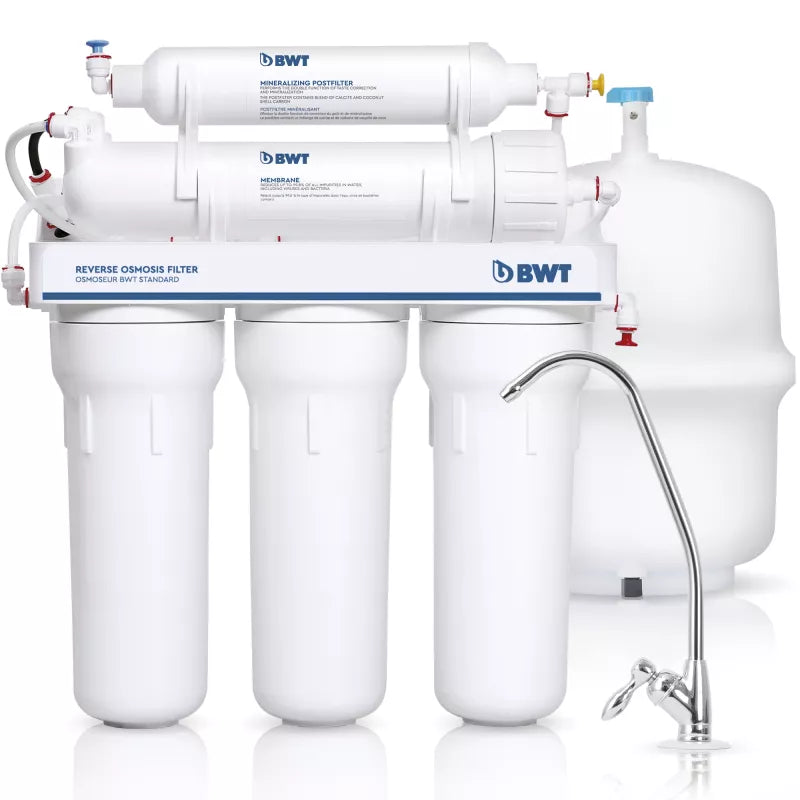 BWT reverse osmosis drinking water system for home kitchen