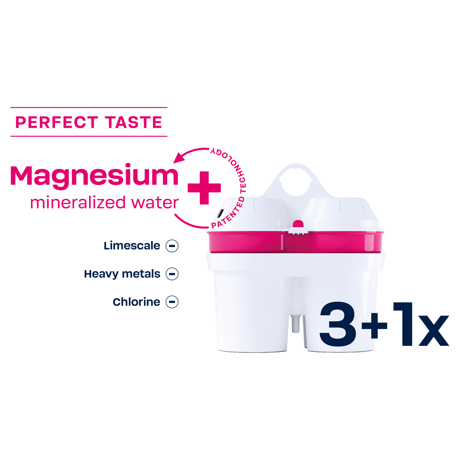 BWT 814334-A Magnesium mineralized water cartridges for BWT jugs and pitchers