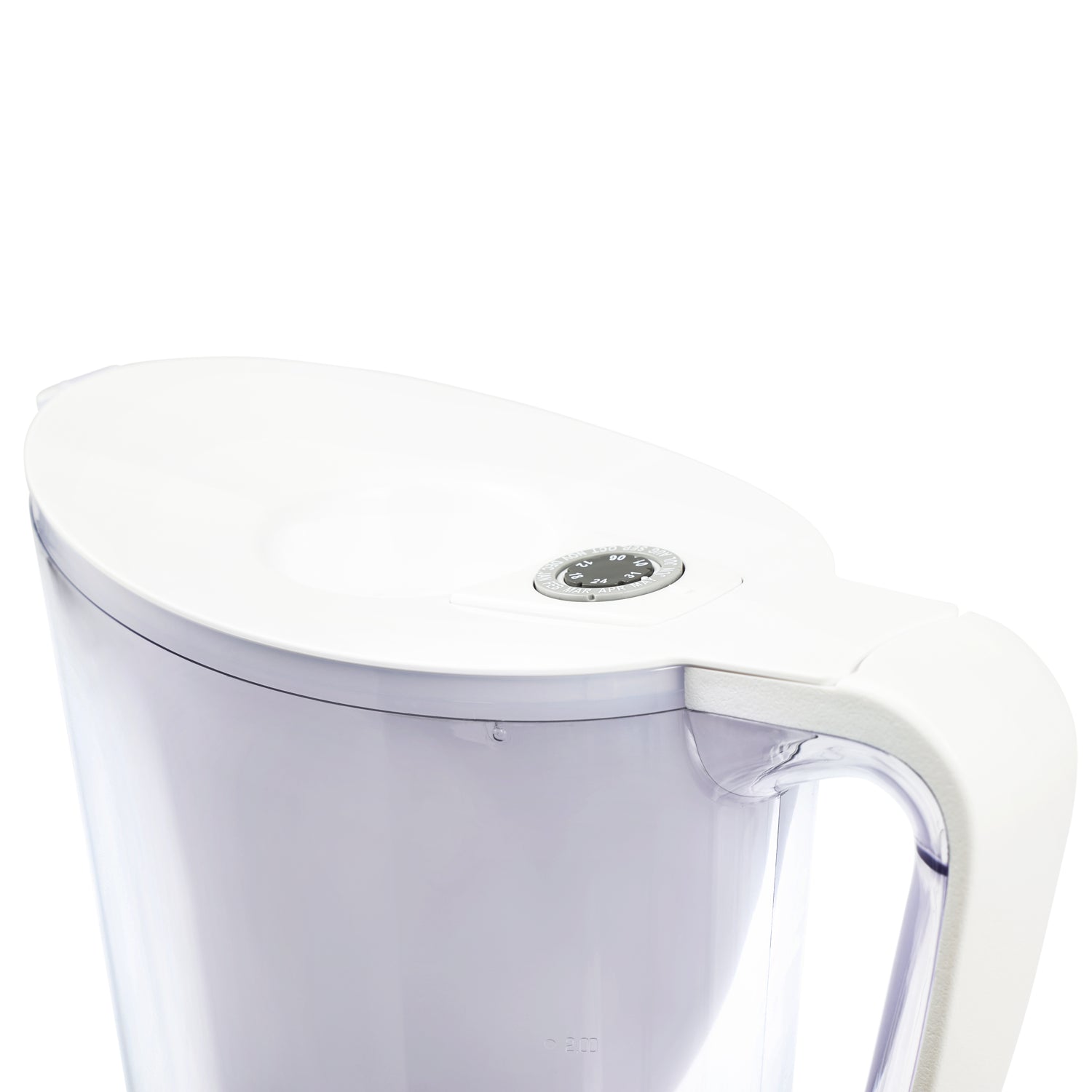 White BWT water filter jug 2.7L BPA-free pitcher