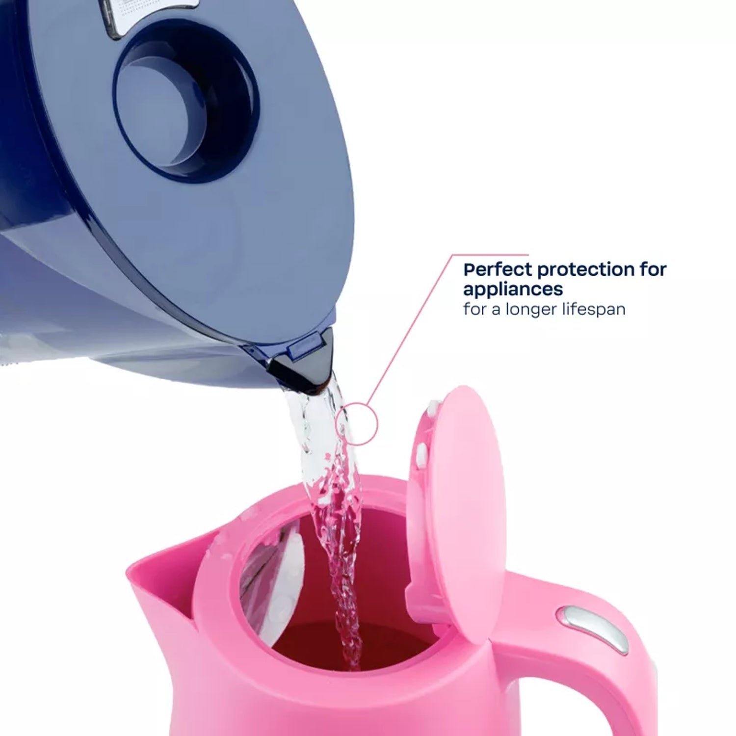 BWT AQUAlizer aubergine water filter jugs makes perfect tea and coffee