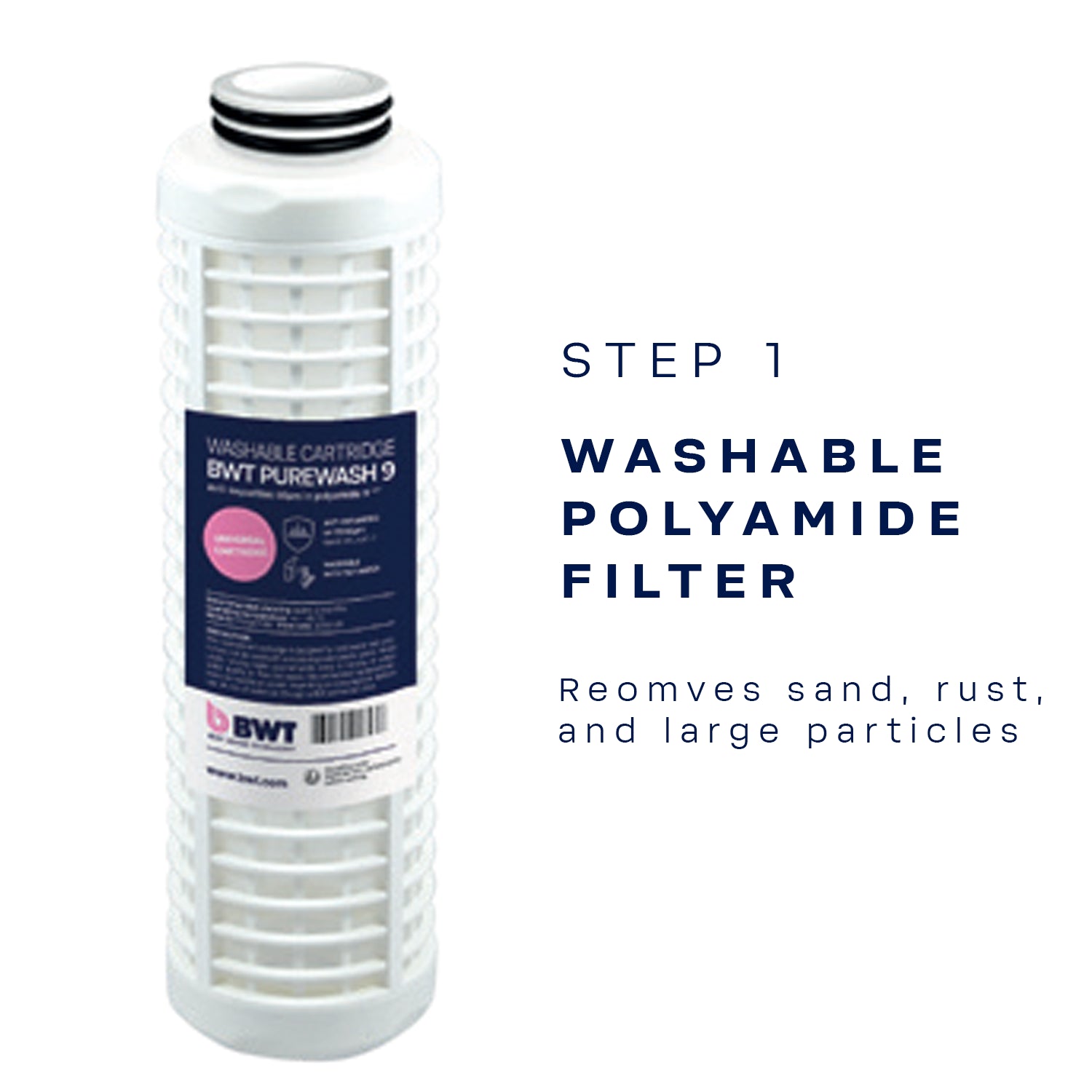 BWT MU TRIO Whole House Water Filter 3/4" | 125693486.NA