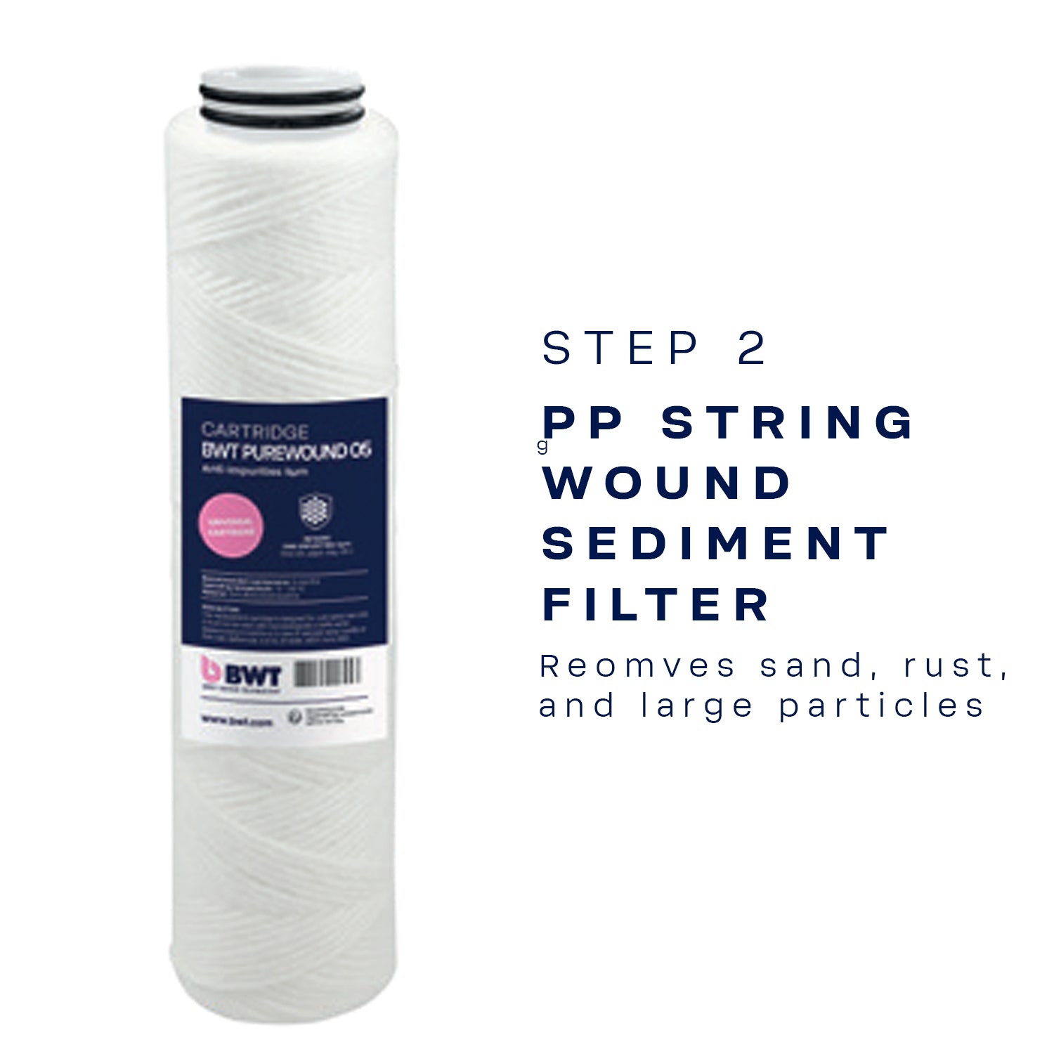 BWT MU TRIO Whole House Water Filter 3/4" | 125693486.NA