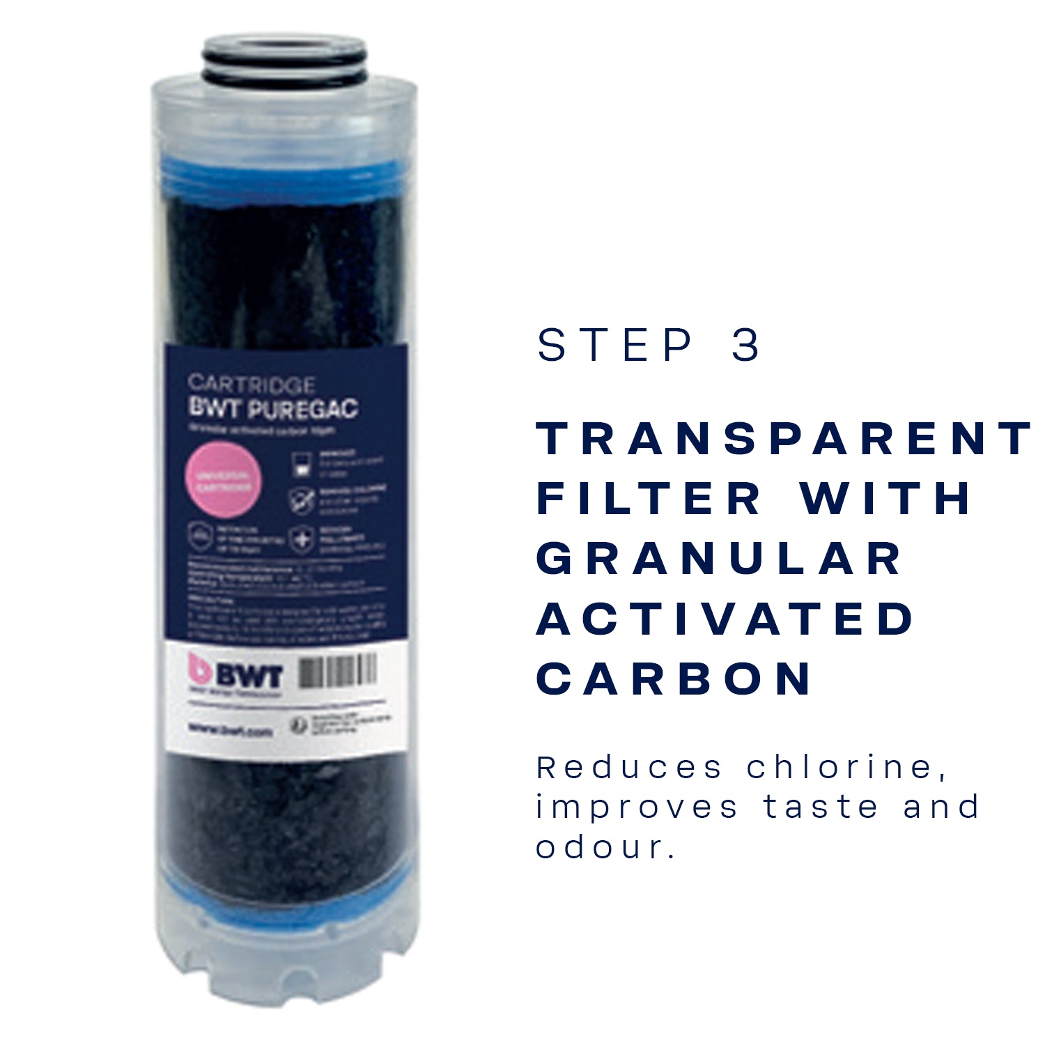 BWT MU TRIO Whole House Water Filter 3/4" | 125693486.NA